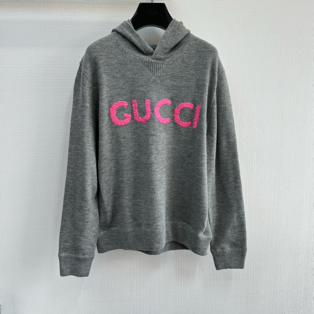 Grauer Hoodie