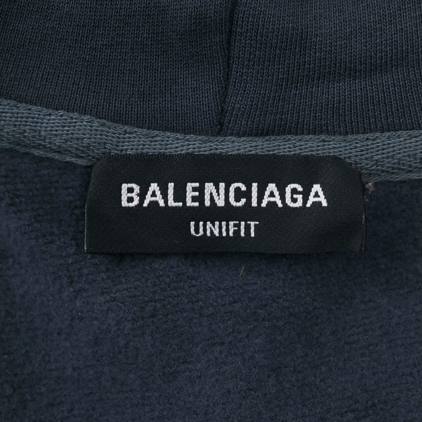 Sudadera con capucha azul oscuro