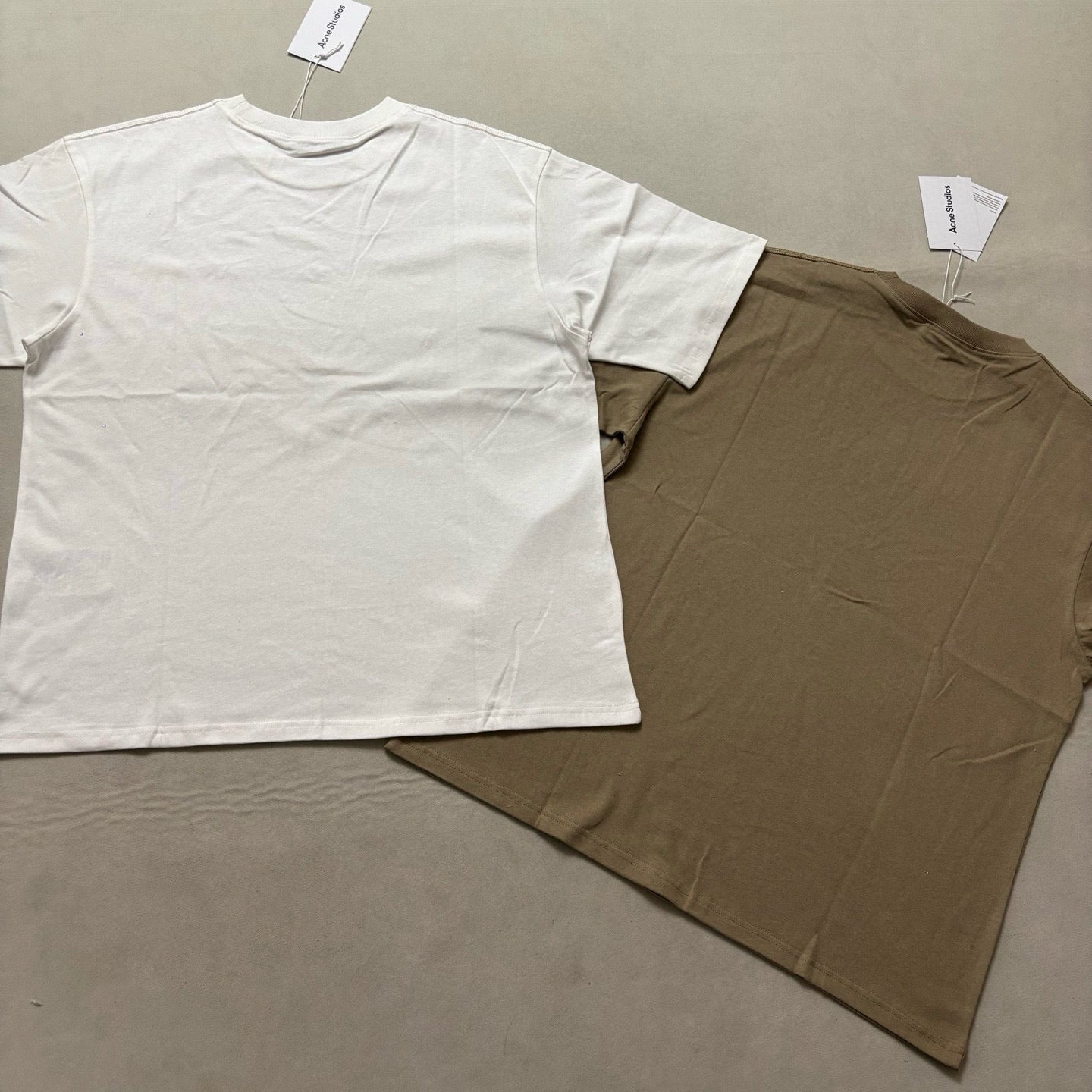 White and Khaki T-Shirt