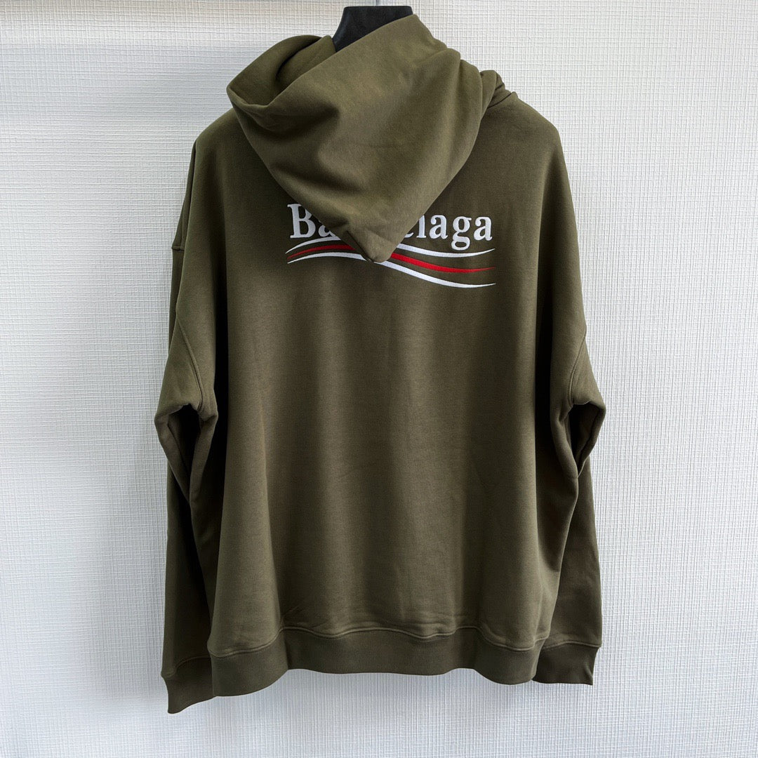Sudadera con capucha marrón grisácea