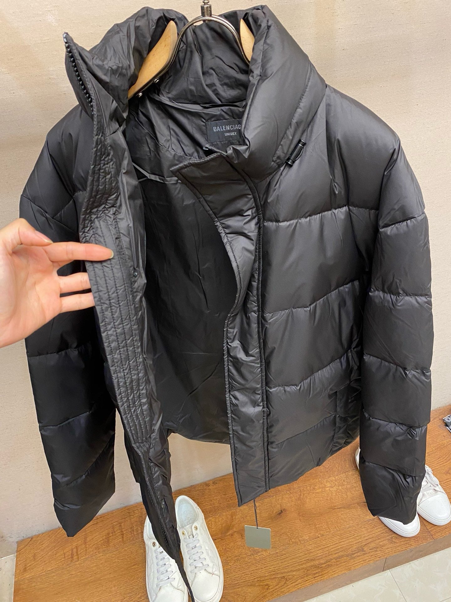 Schwarze Jacke