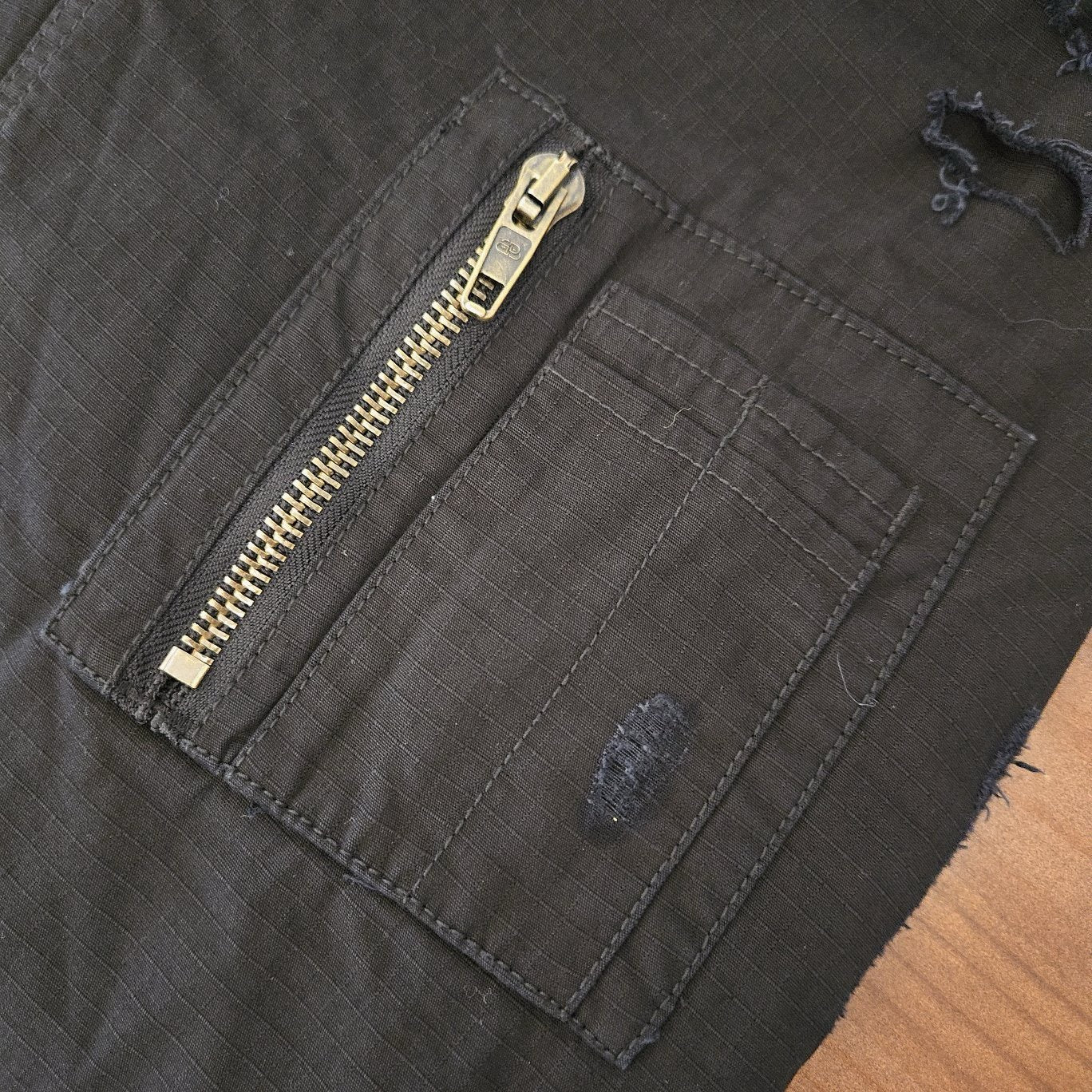 Schwarze Jacke