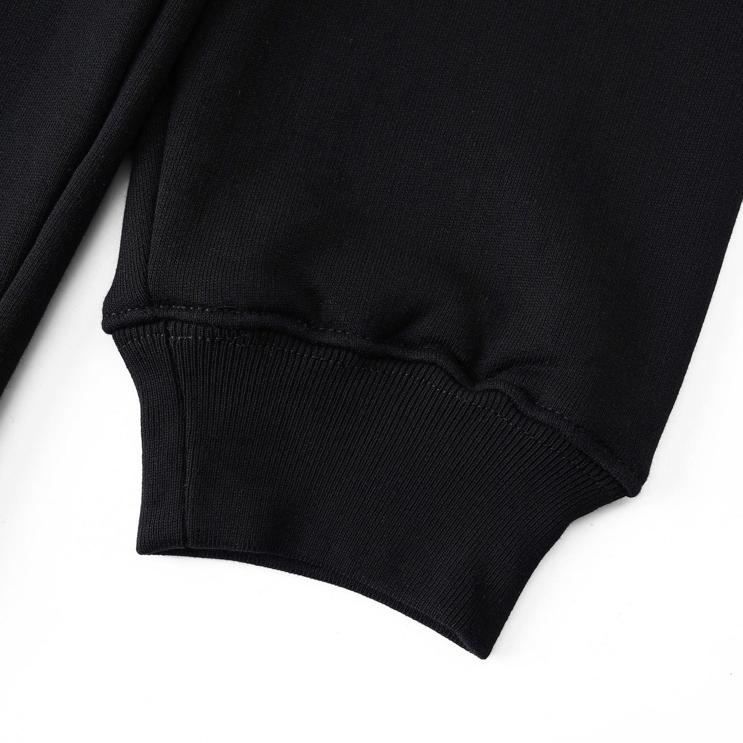 Schwarzer Hoodie
