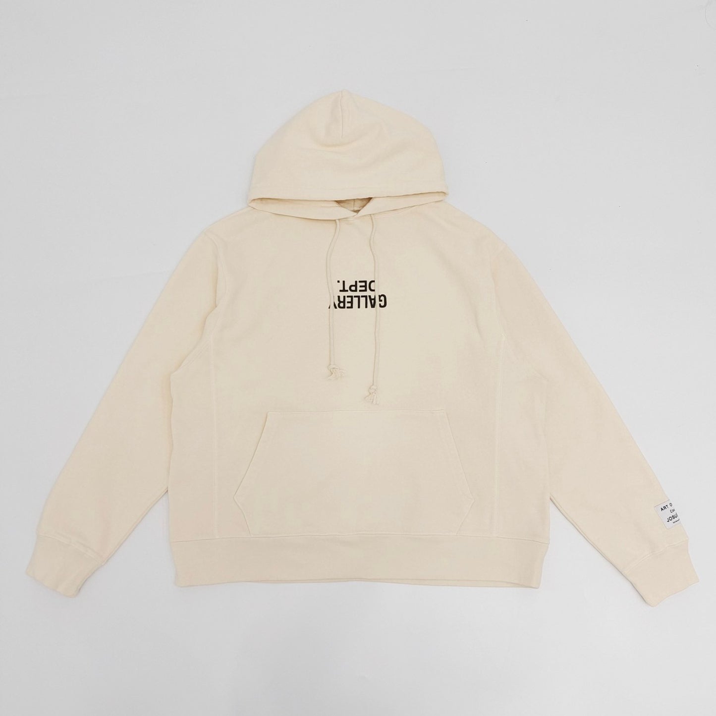Sudadera con capucha blanca