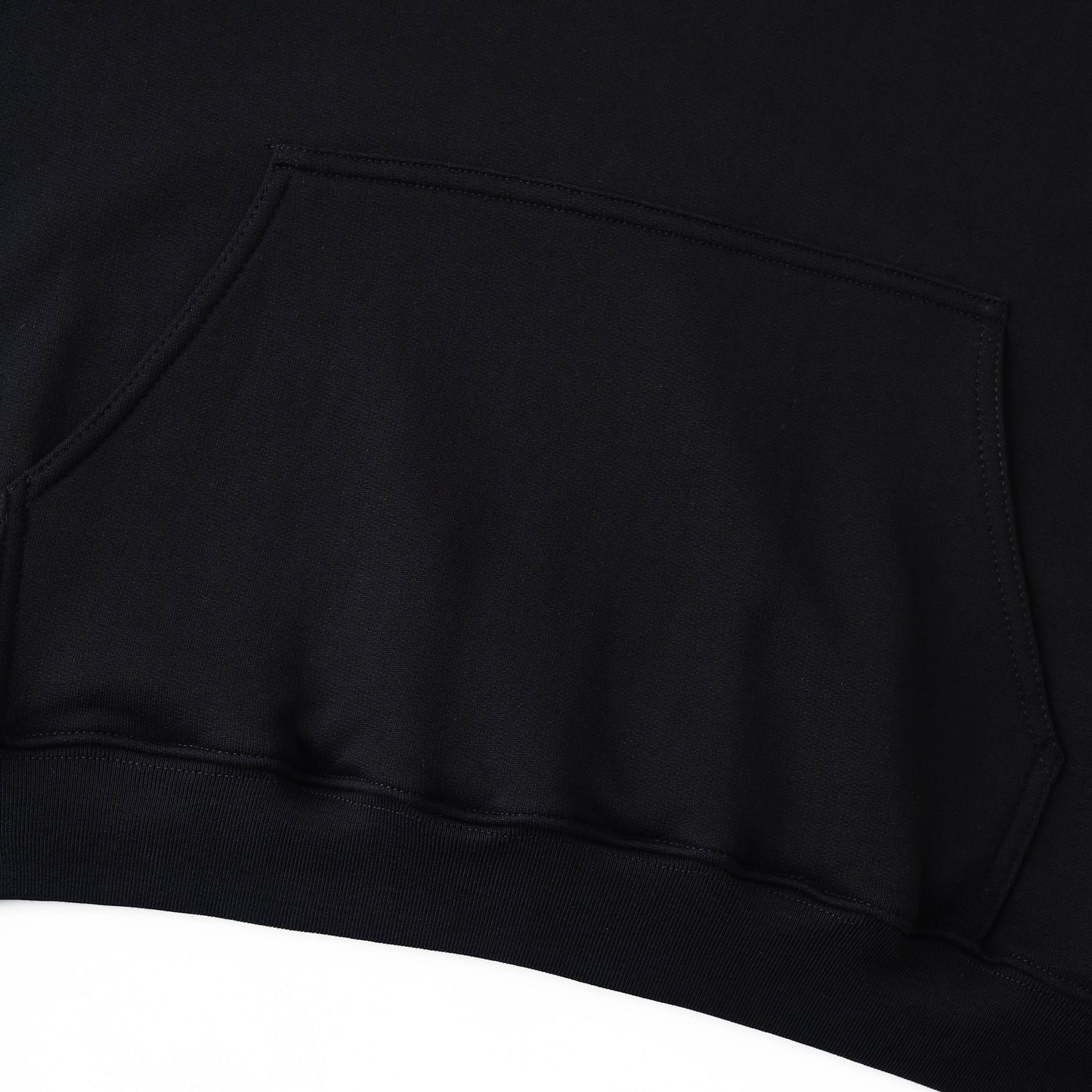 Schwarzer Hoodie