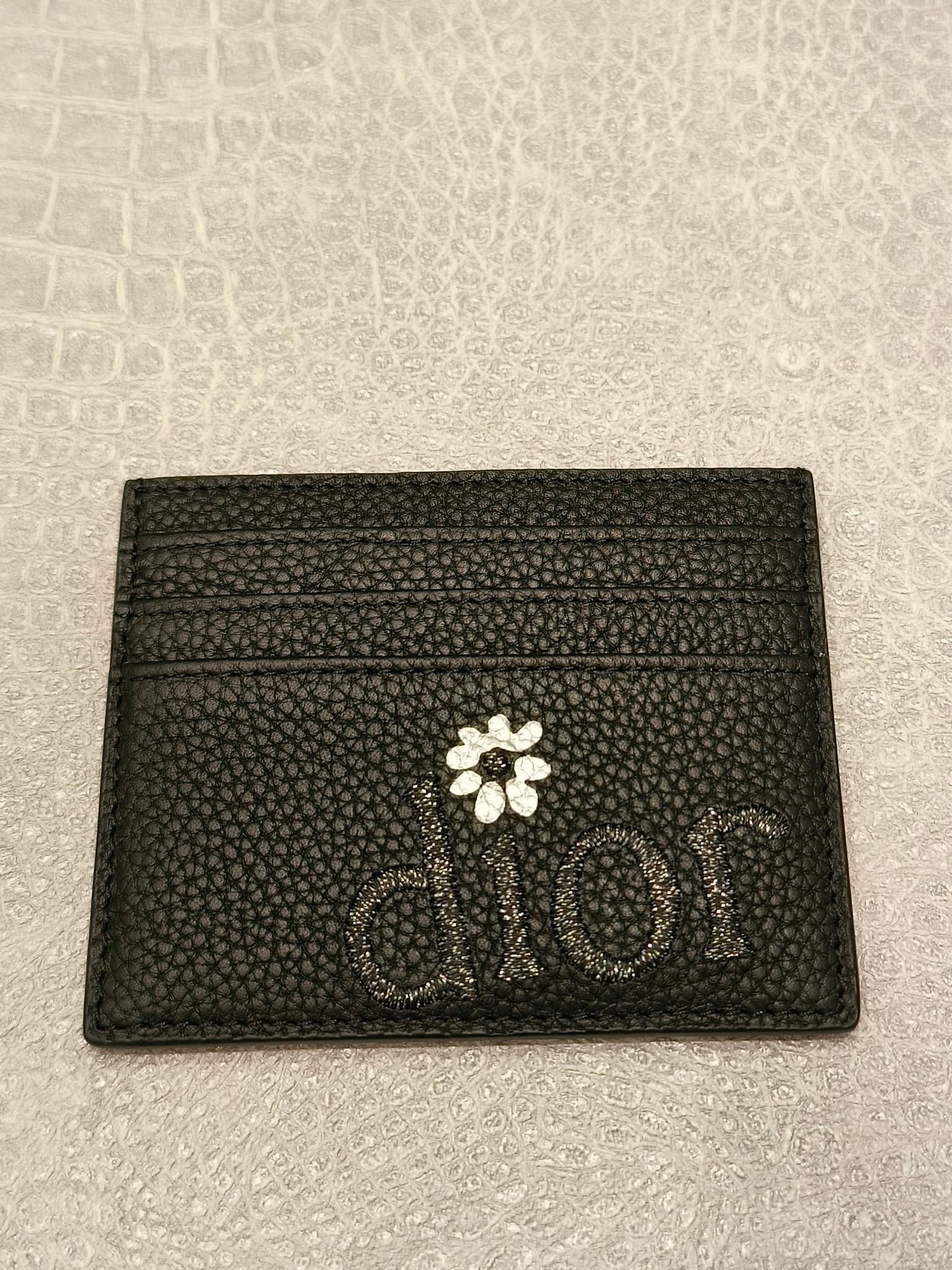 Cartera gris oscuro
