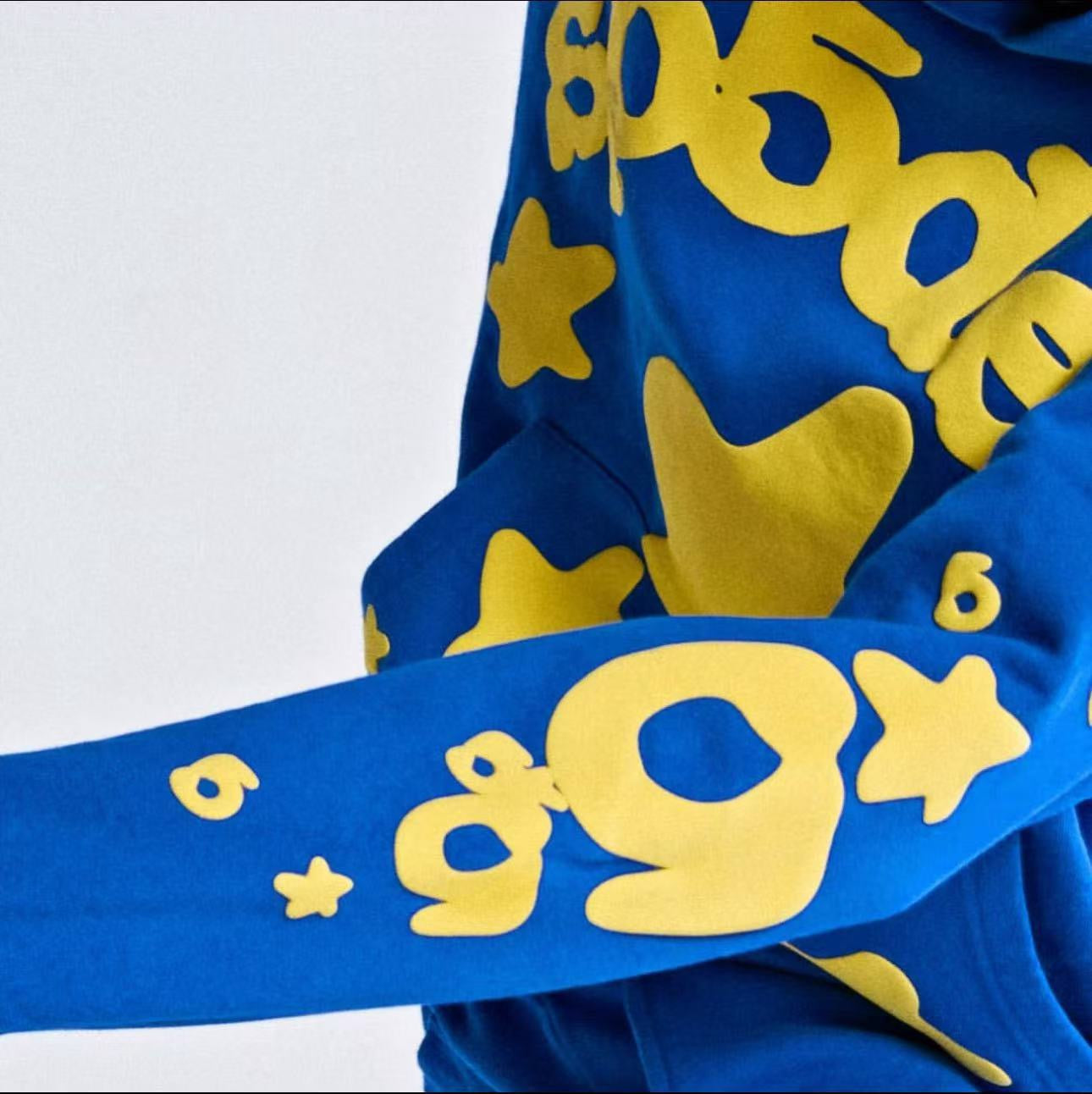 Blaue Hose
