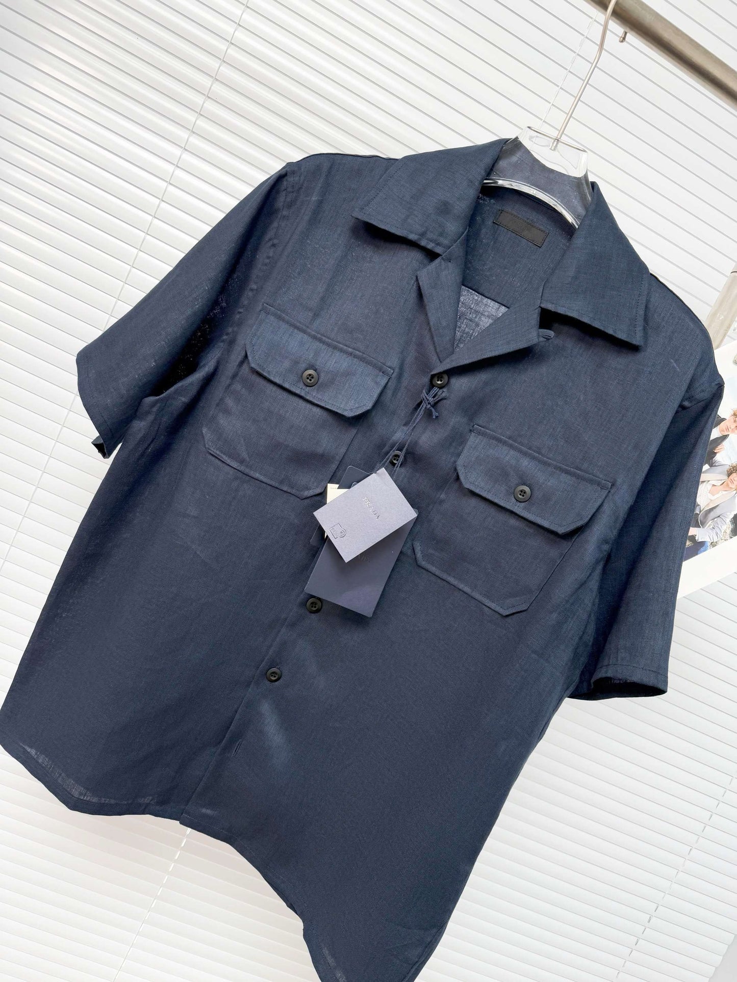 Dunkelblaue Jacke