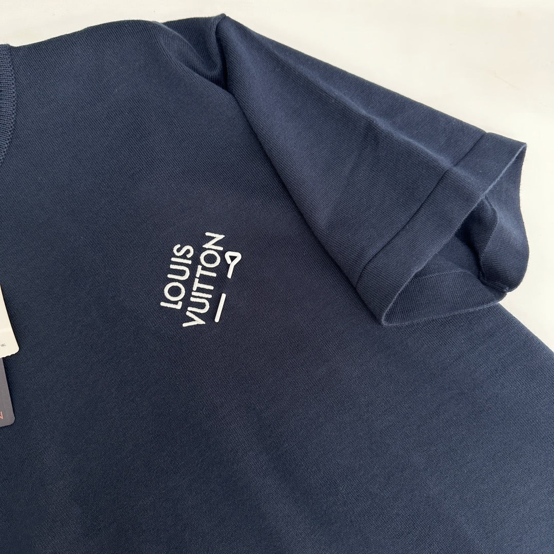 Black White and Blue T-shirt