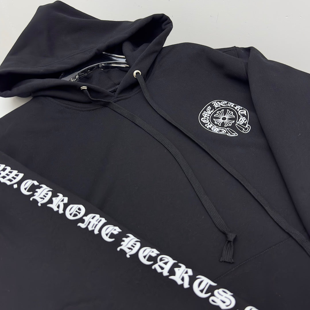 Black and White Hoodie