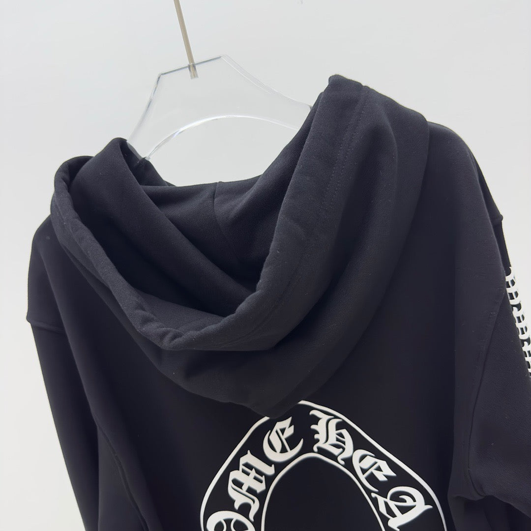 Black and White Hoodie