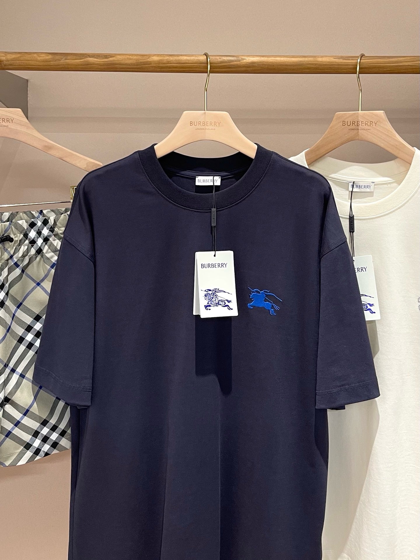 Dark Blue and Khaki T-Shirt