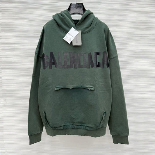 Grüner Hoodie