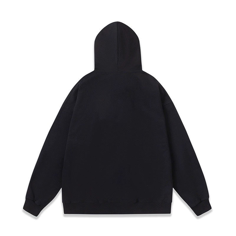 Chaqueta negra y gris