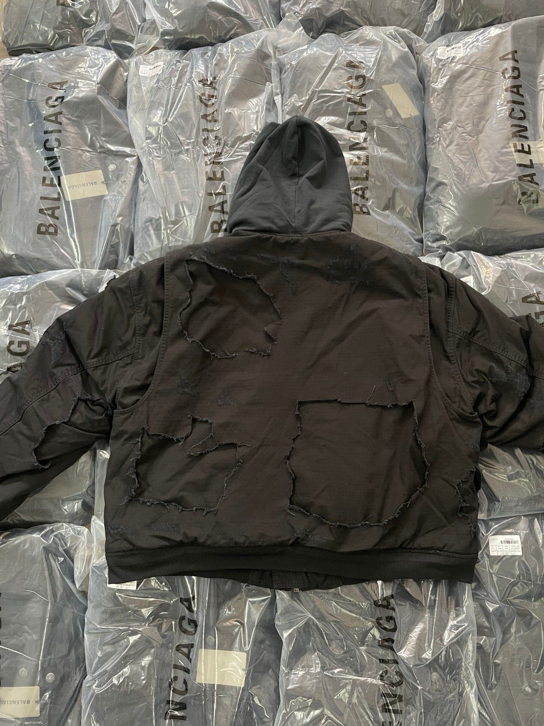 Schwarze Jacke