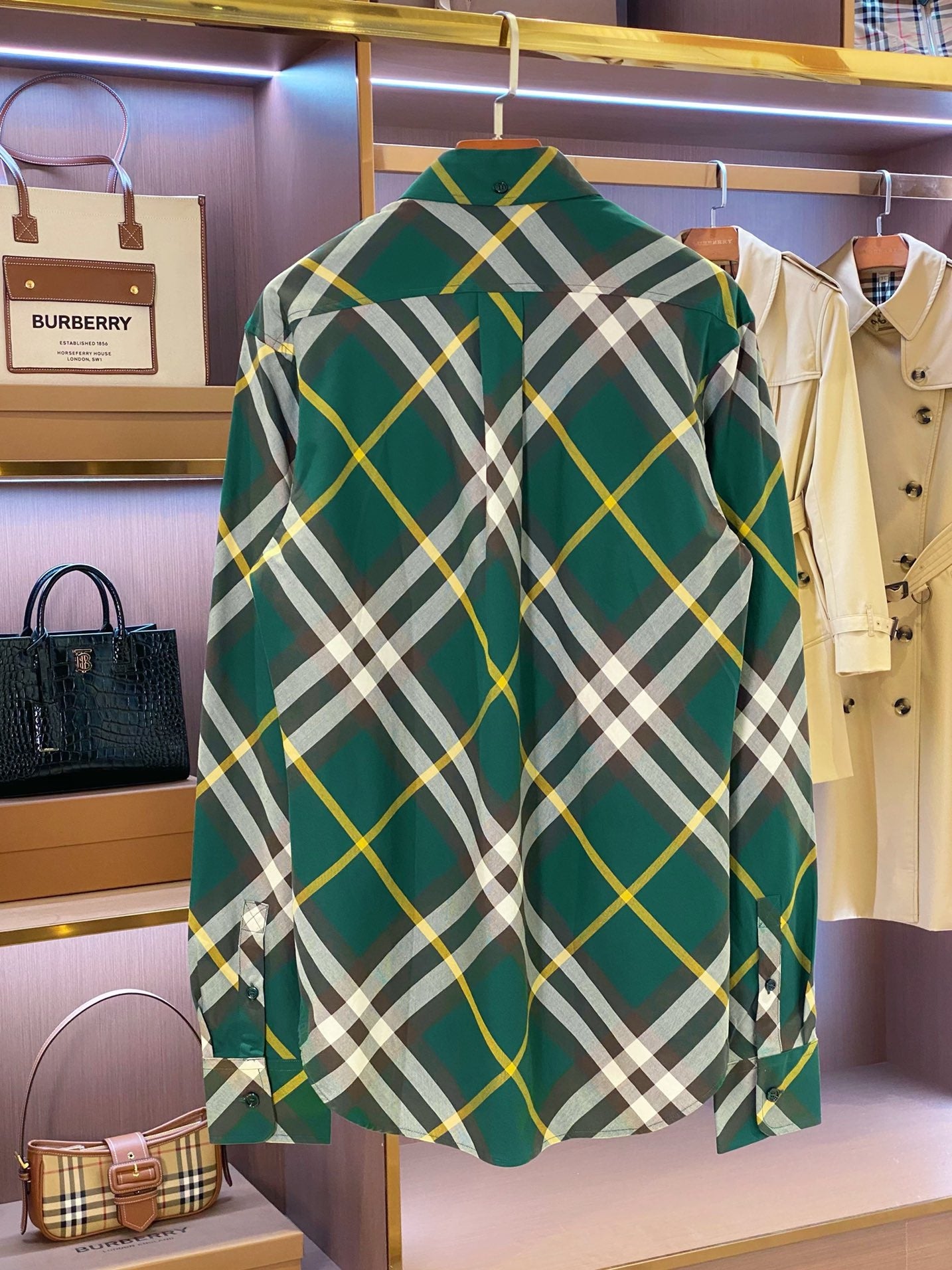 Grüne Jacke