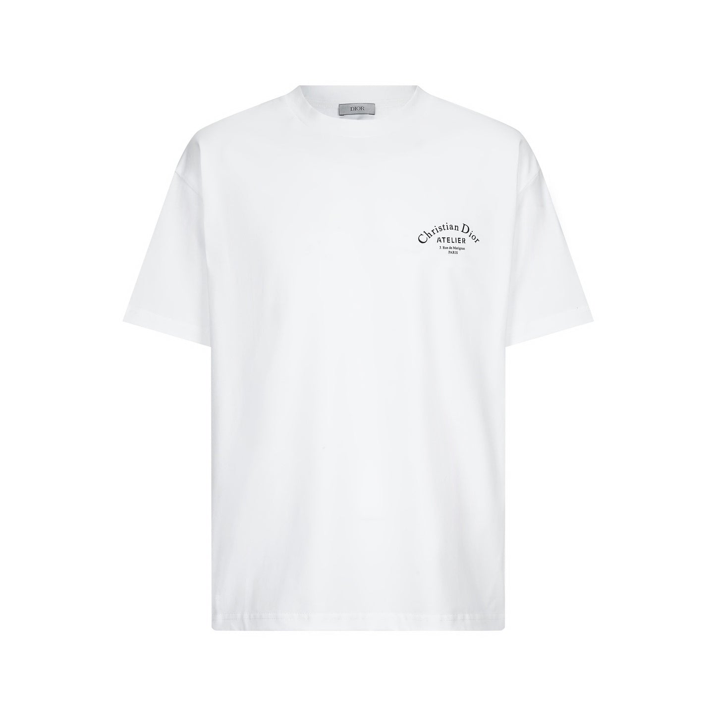 Schwarz-weißes T-Shirt