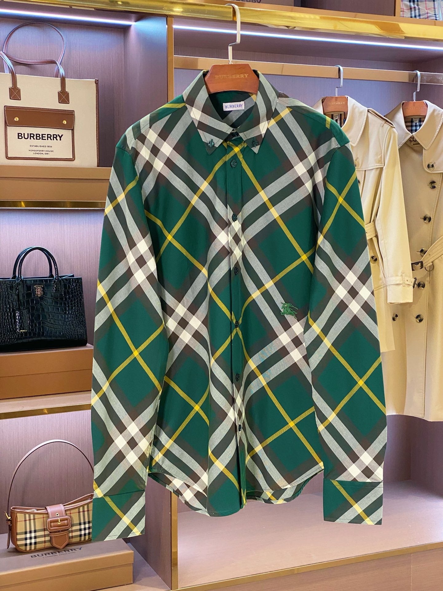 Grüne Jacke