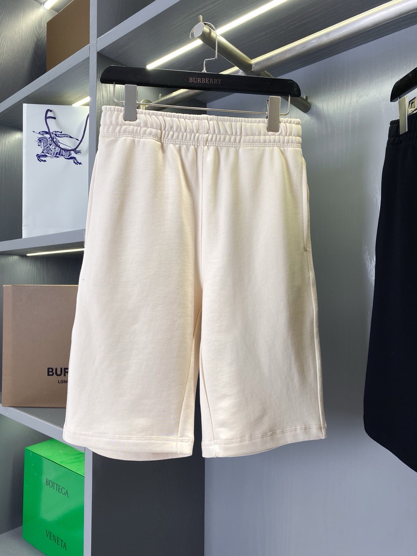 Black and Beige Short