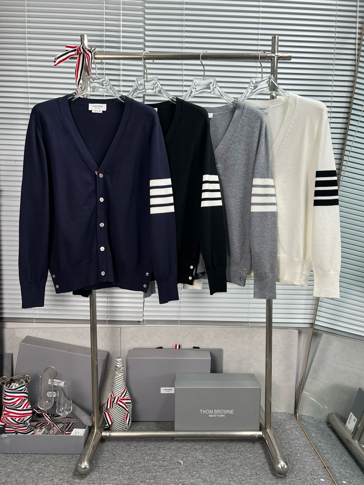 Mehrfarbige Jacke