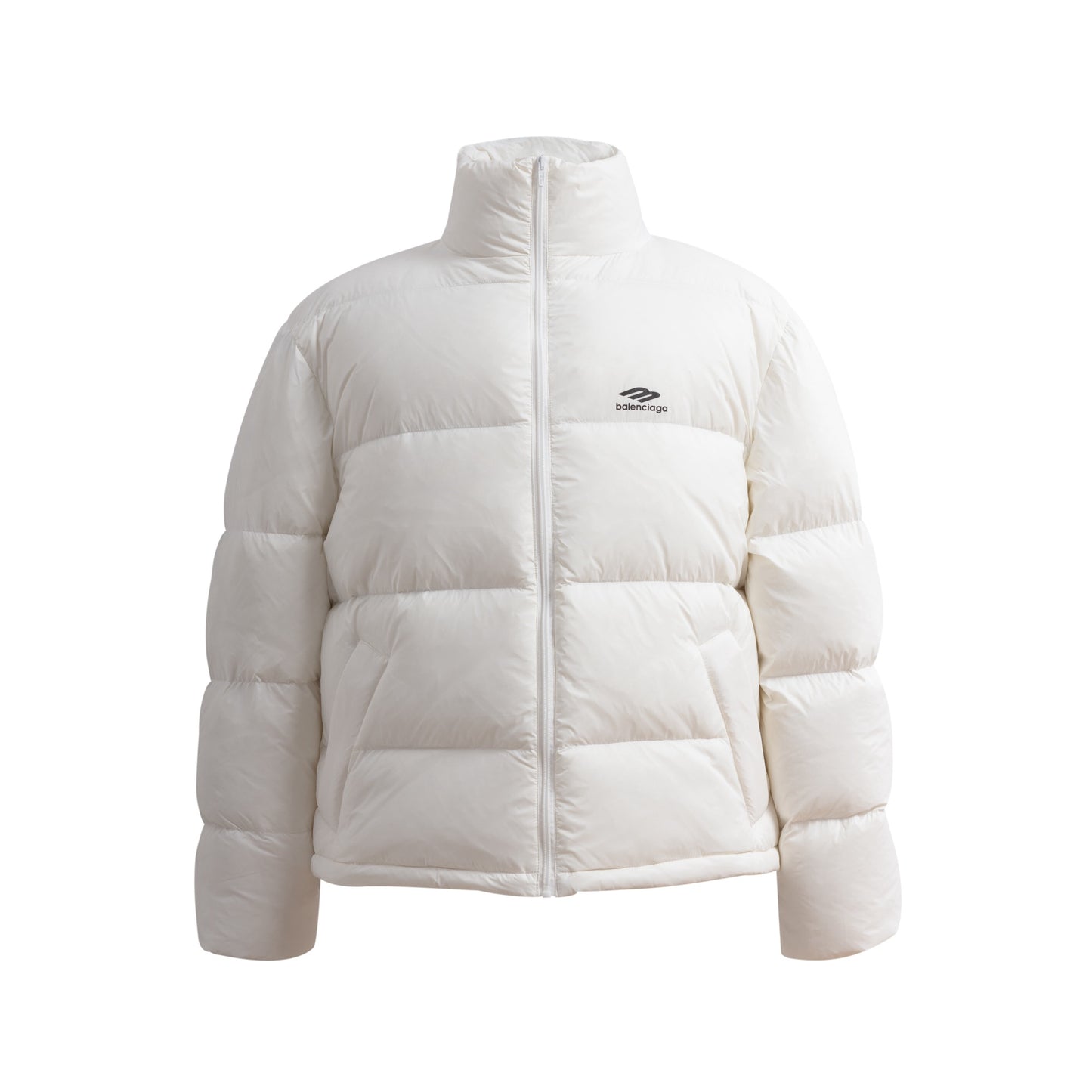 Chaqueta blanca y negra