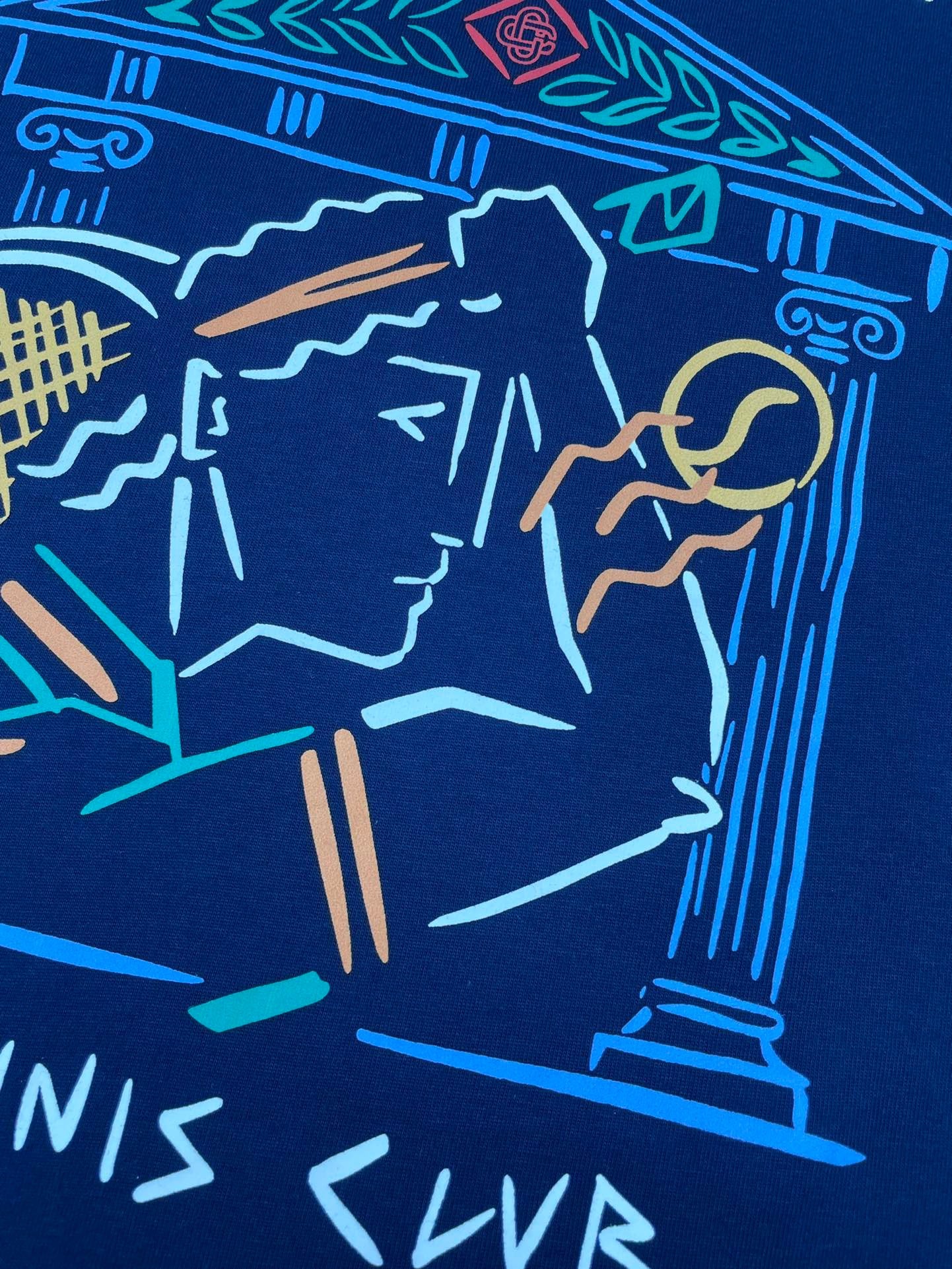 camiseta azul