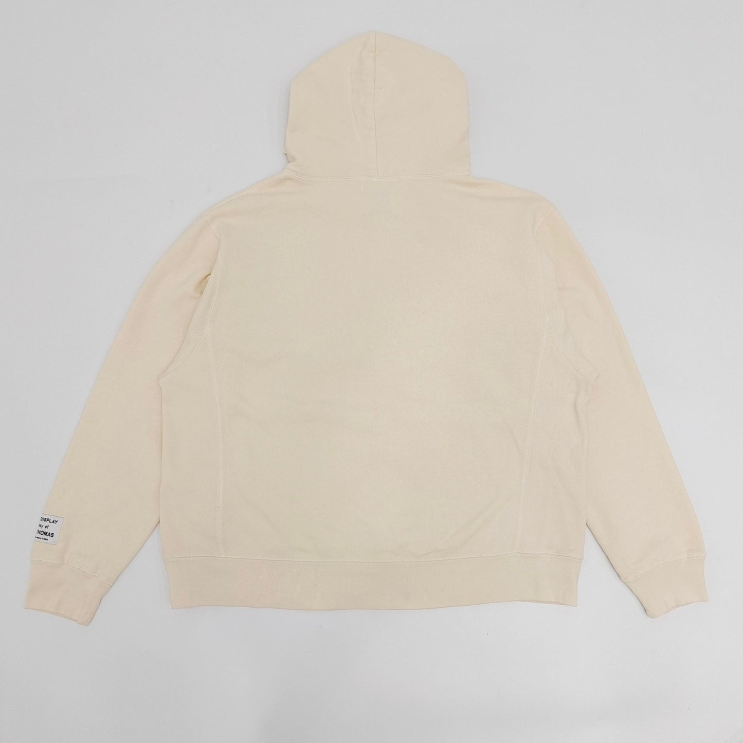 Sudadera con capucha blanca