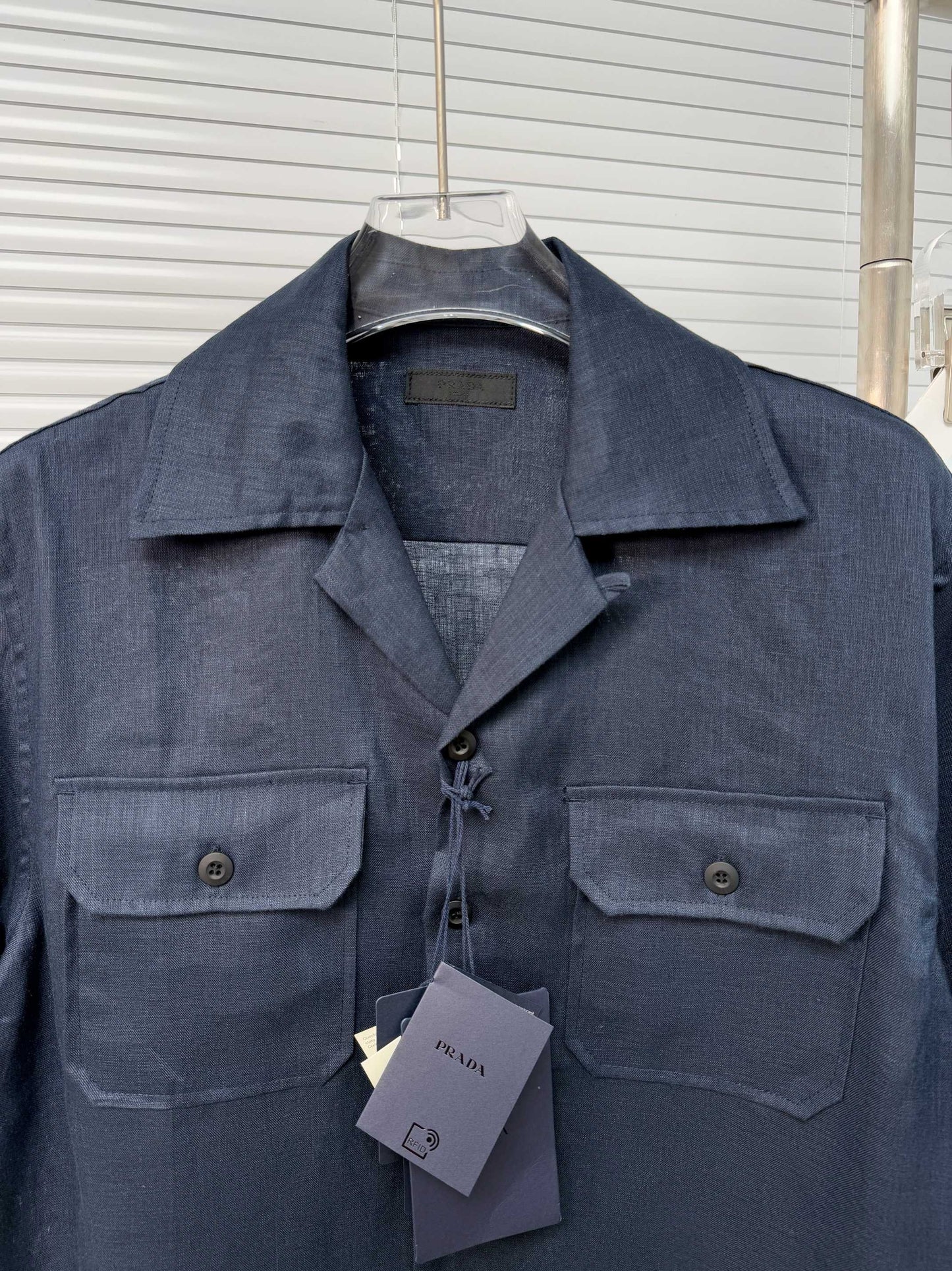 Dunkelblaue Jacke