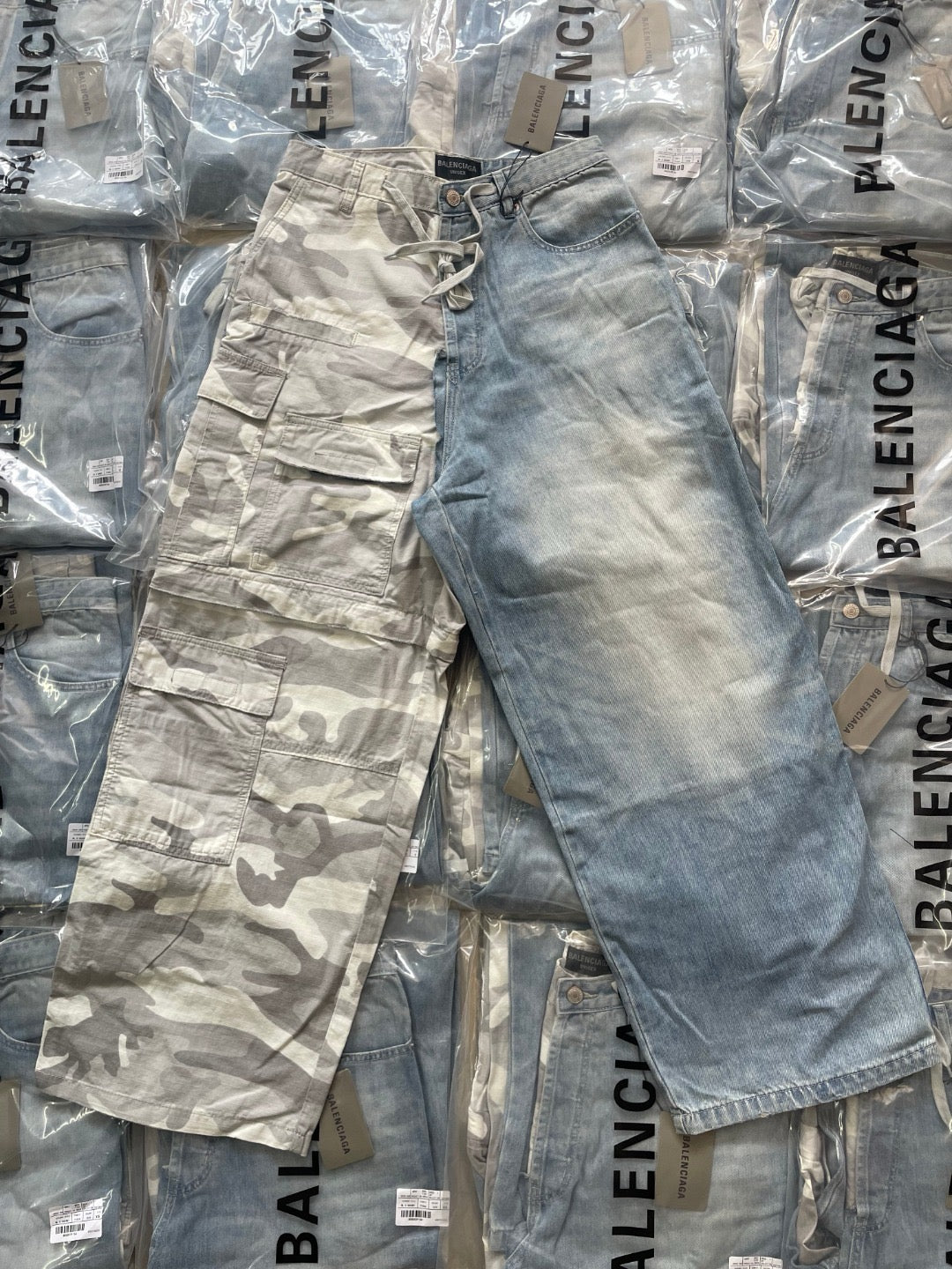 Pantalón multicolor