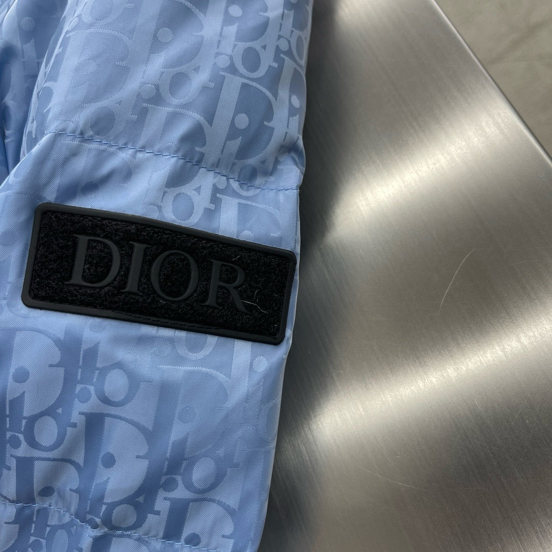 Blaue Jacke