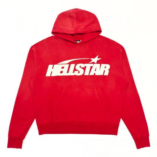 Roter Kapuzenpullover