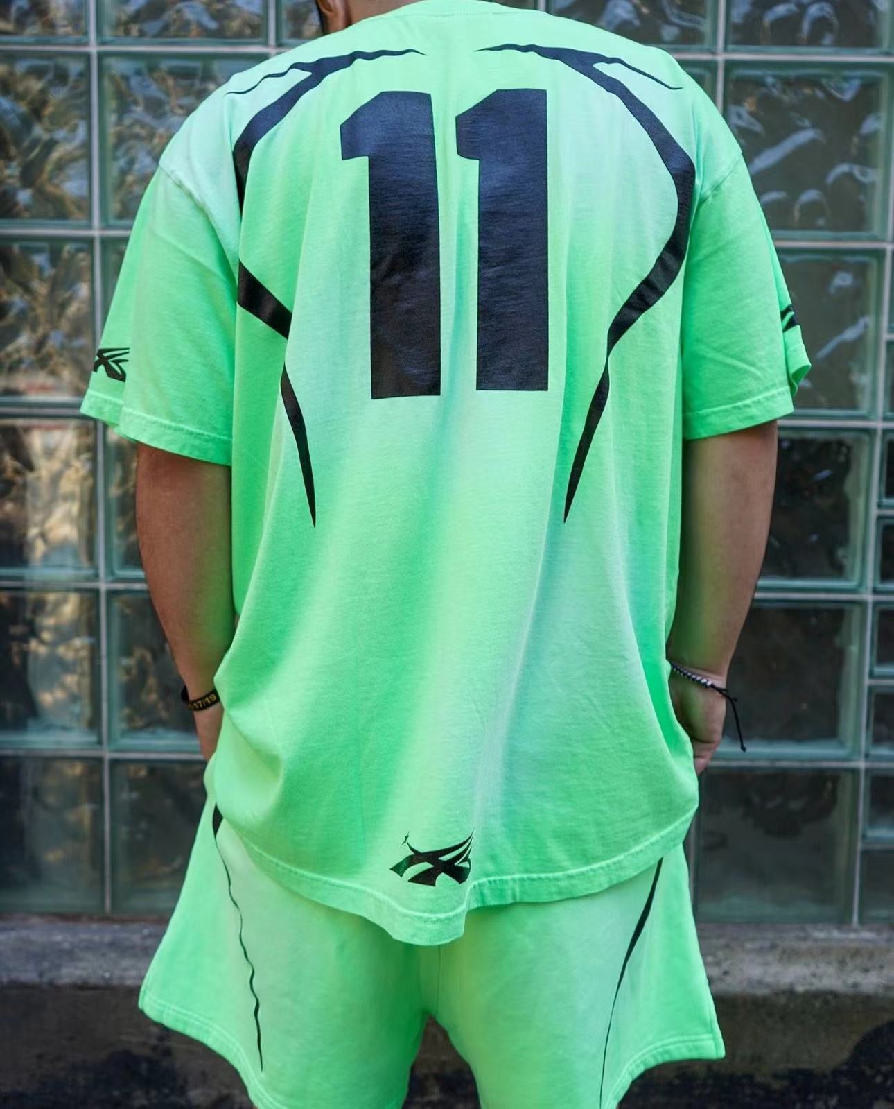 Camiseta verde oscuro