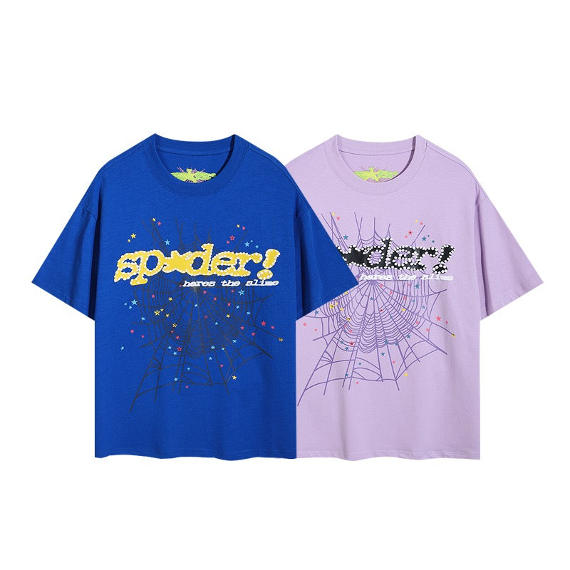 Camiseta azul y azul cielo