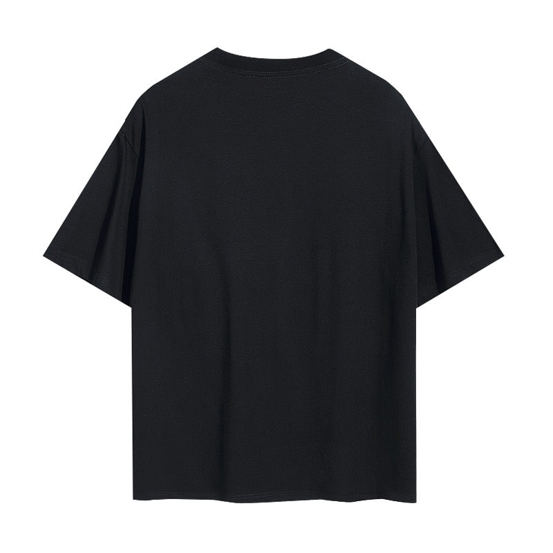 Camiseta blanca y negra