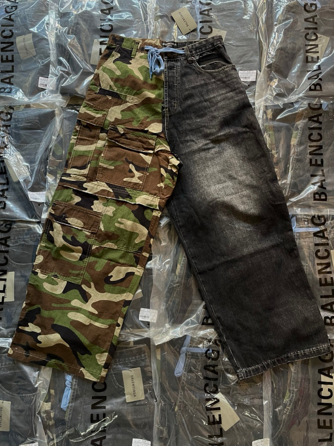 Pantalón multicolor