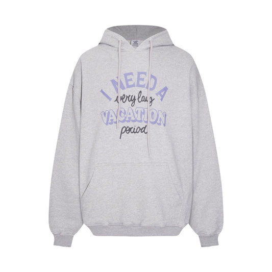 Grauer Hoodie