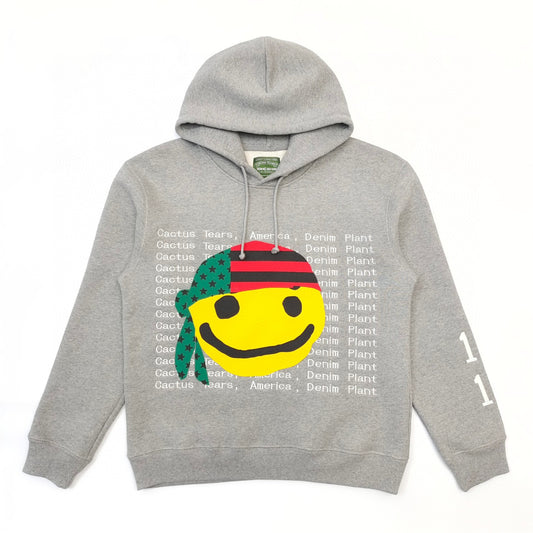 Grauer Hoodie