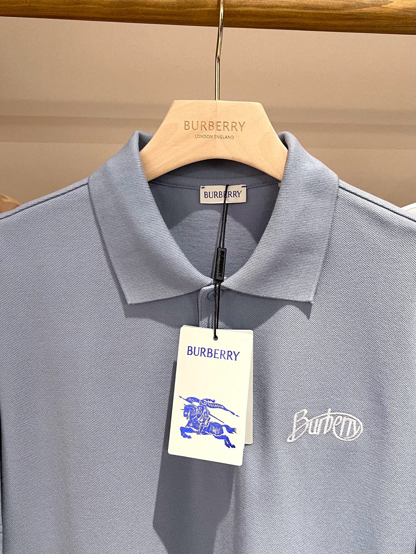 Black and Blue Polo