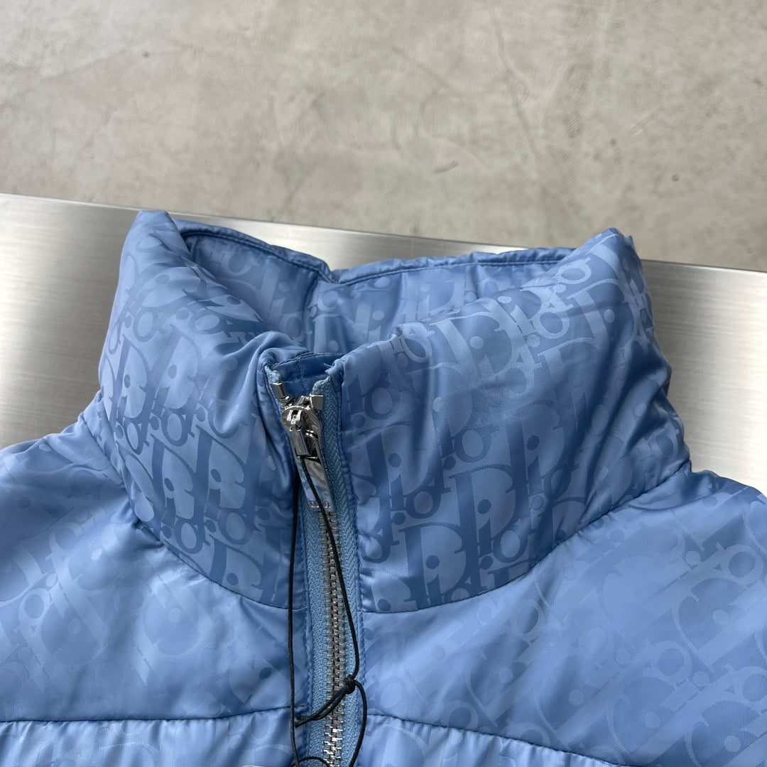 Blaue Jacke
