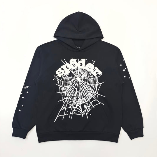 Schwarzer Hoodie