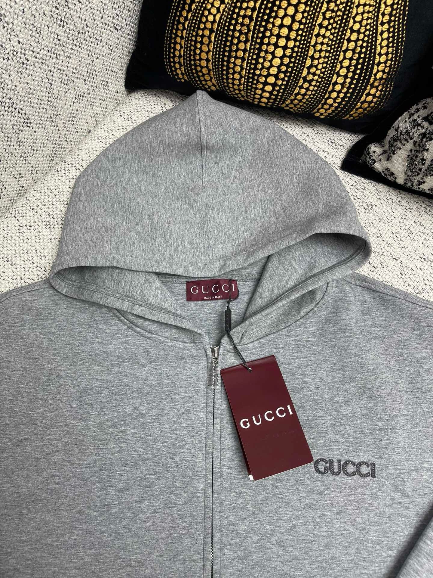 Graue Jacke