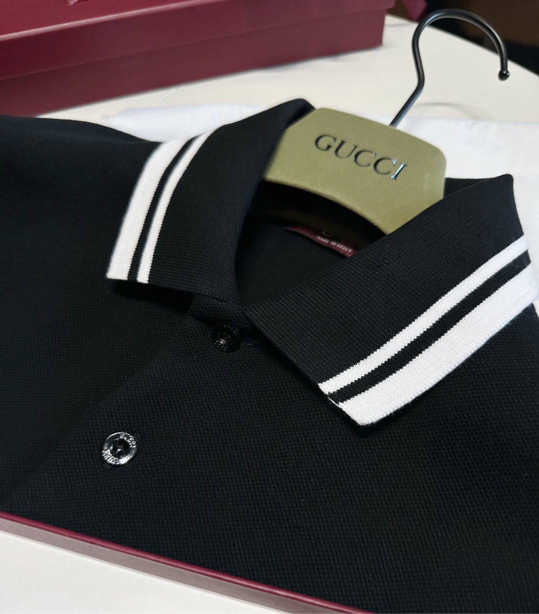 Black and Grey Polo