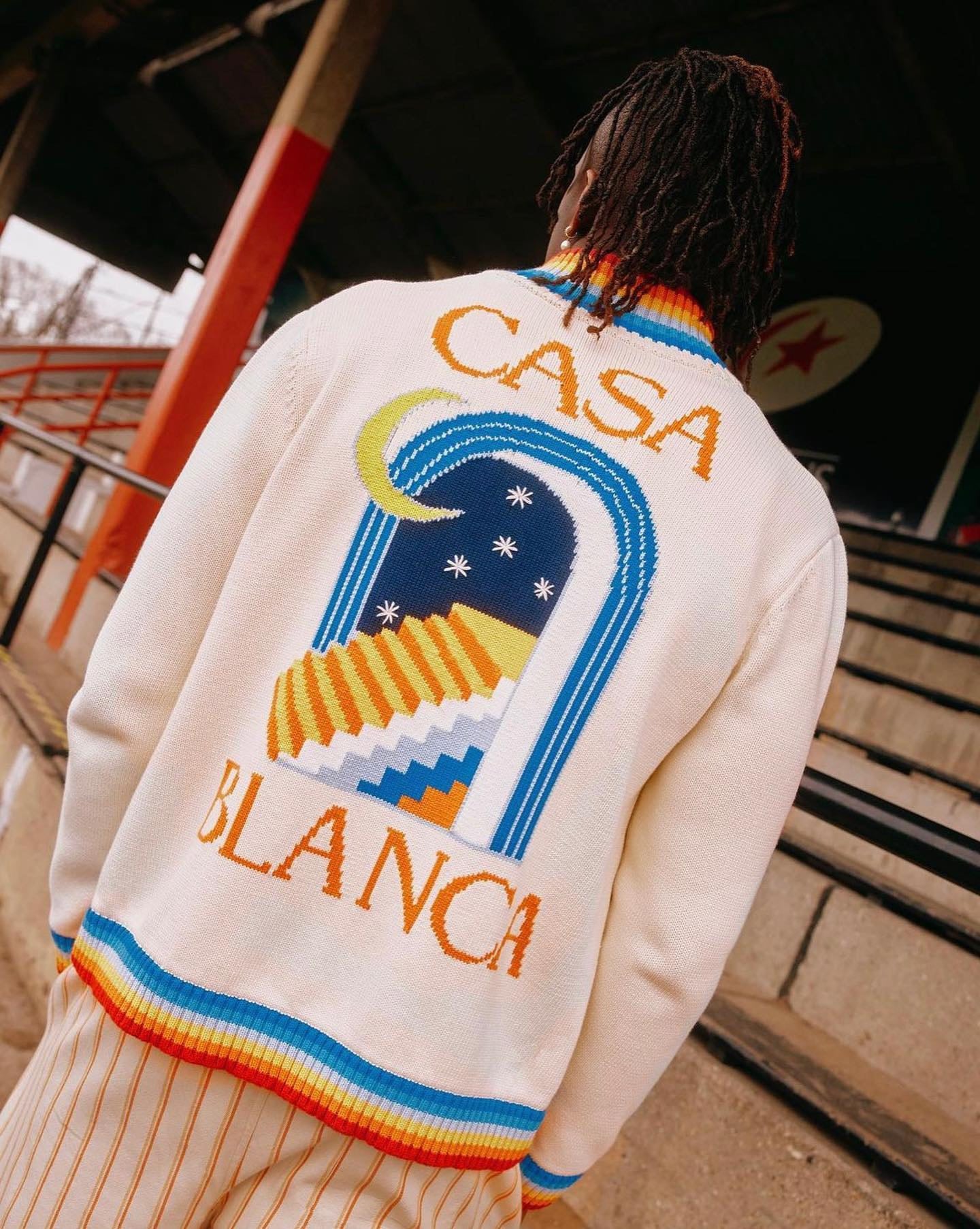 Chaqueta multicolor
