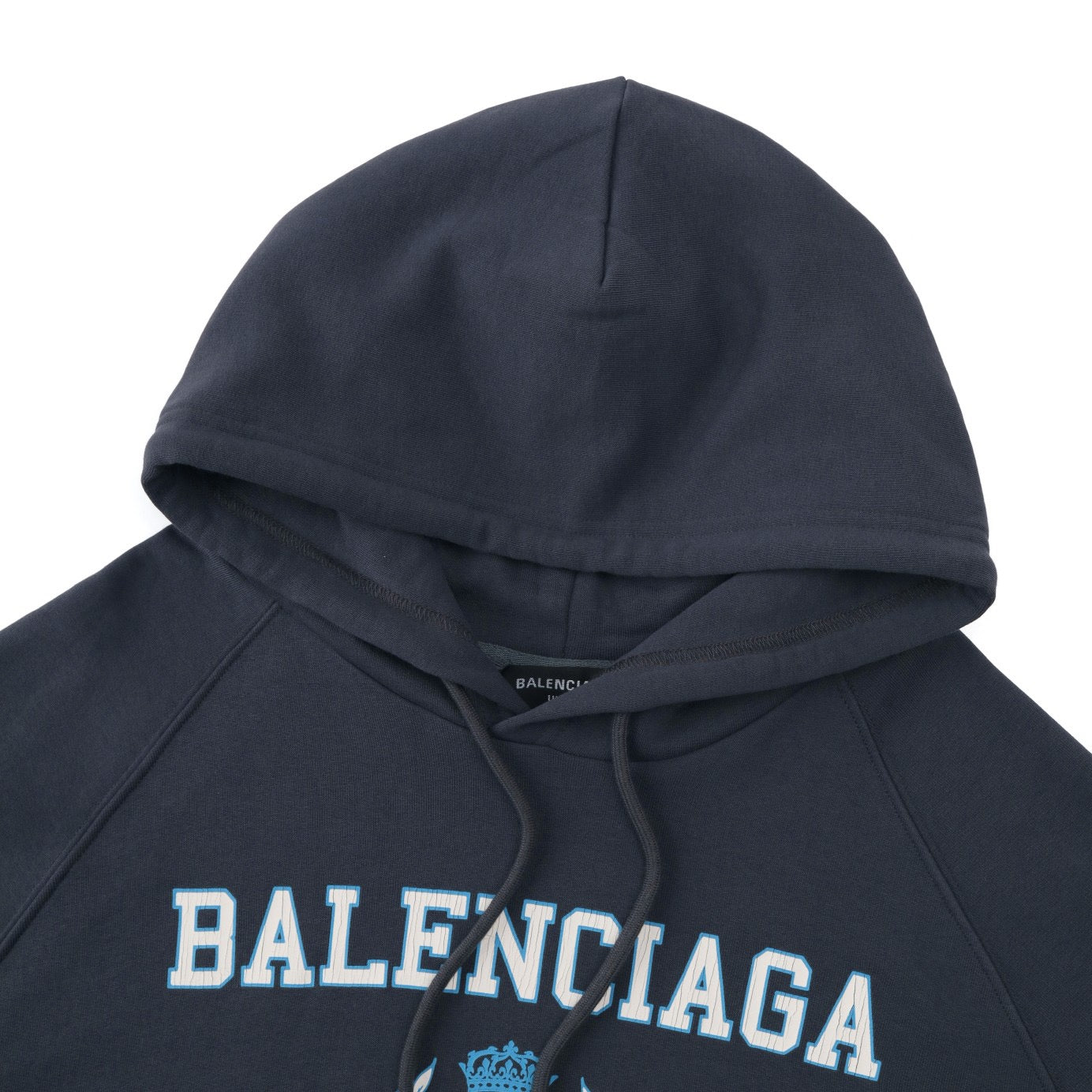 Sudadera con capucha azul oscuro