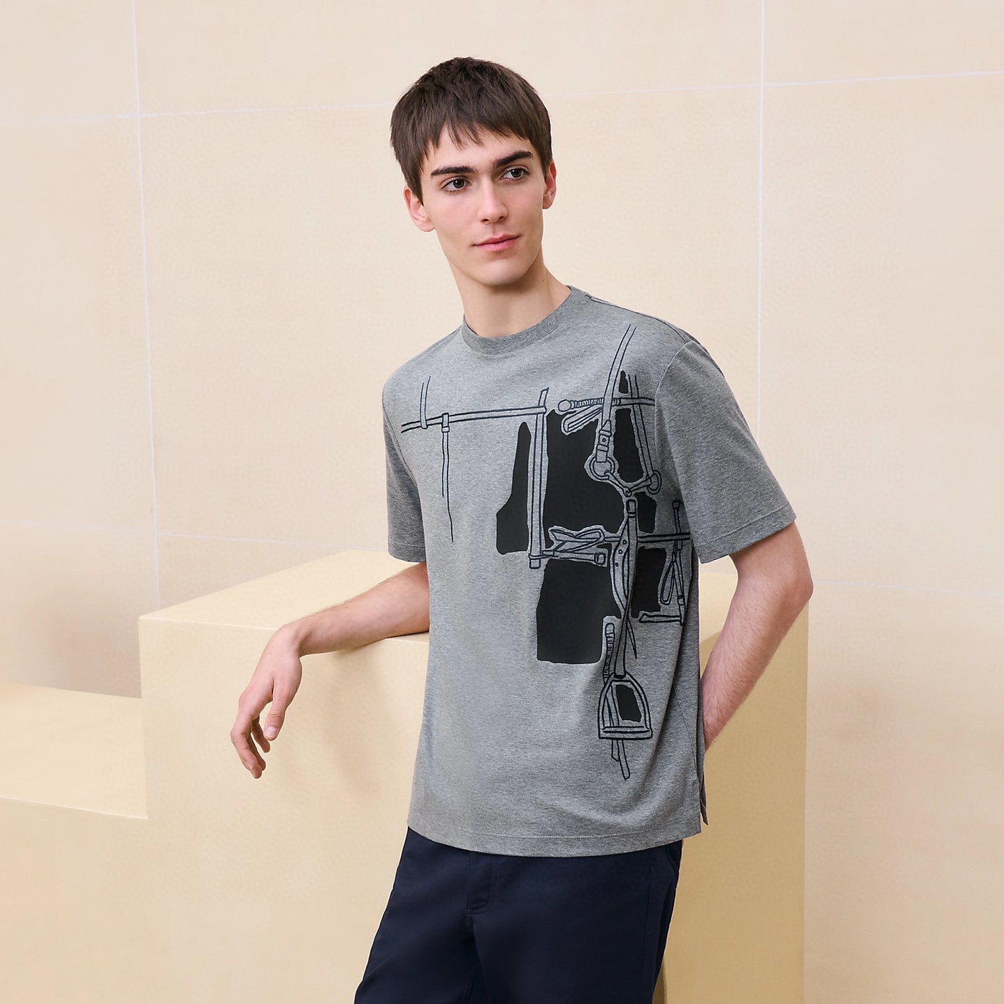 Mehrfarbiges T-Shirt