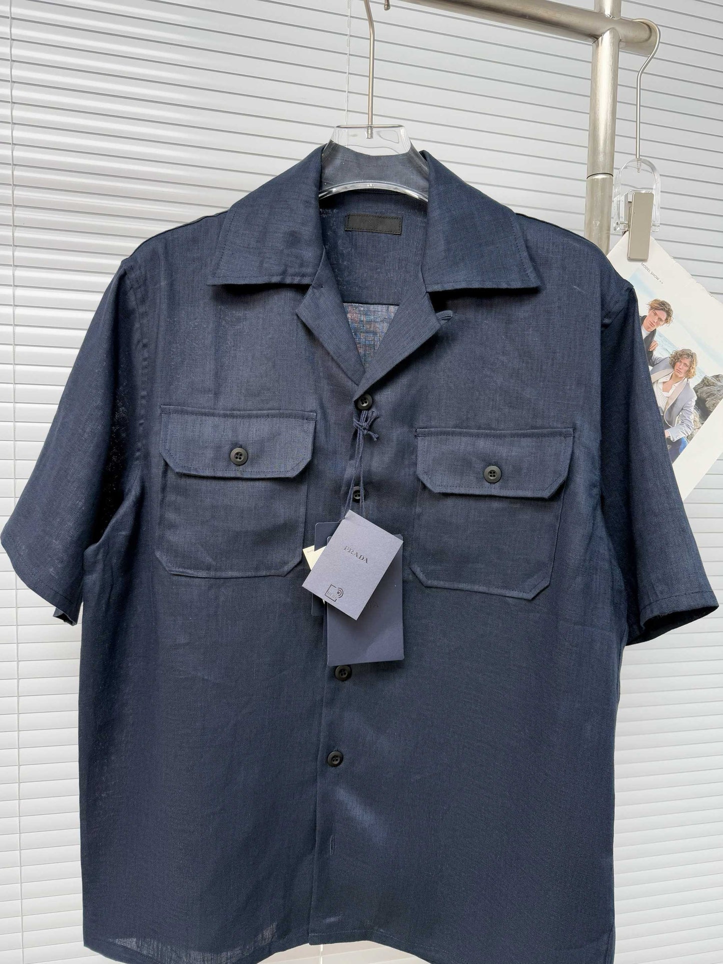 Dunkelblaue Jacke