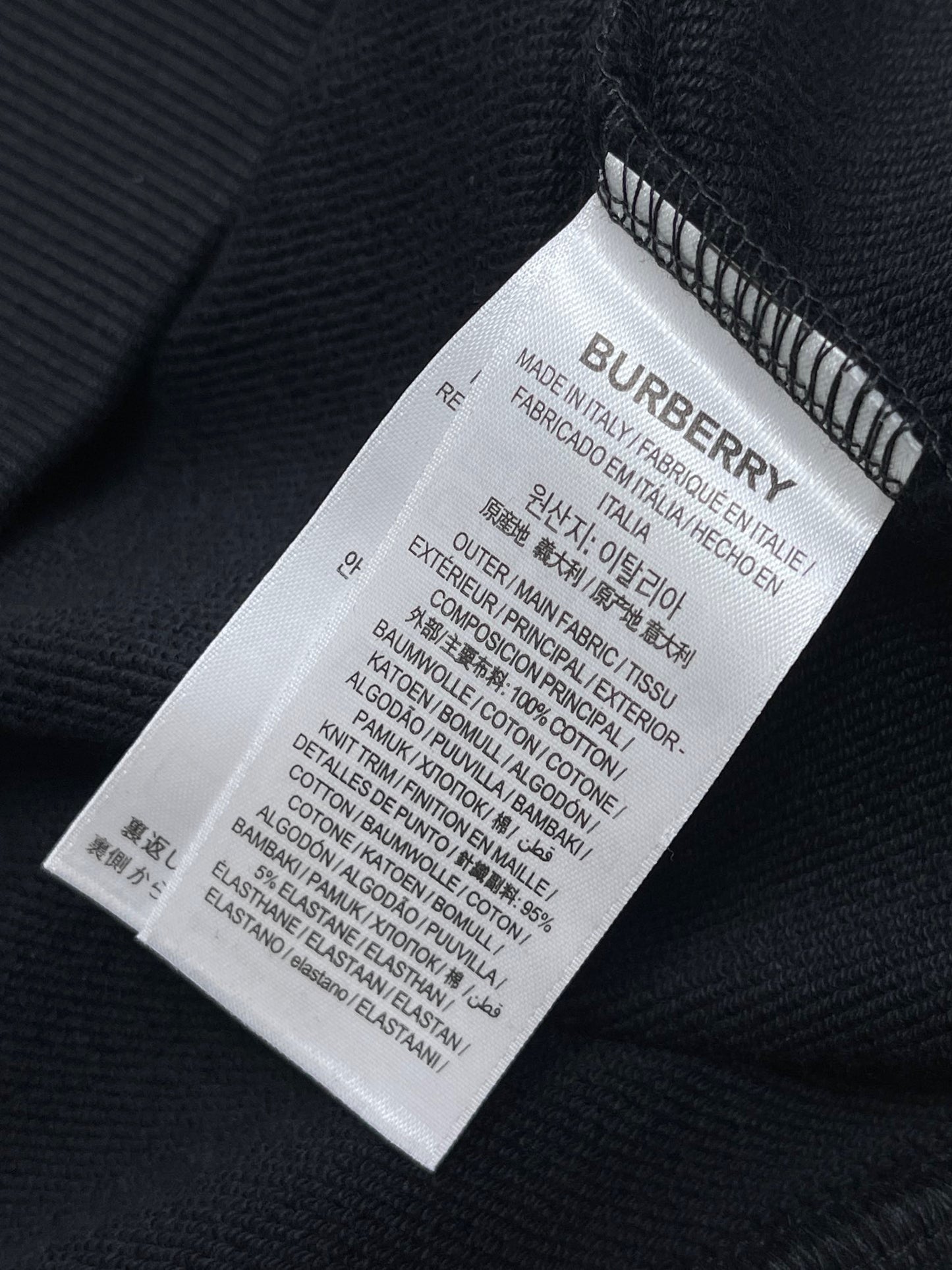 Sudadera con capucha negra y gris