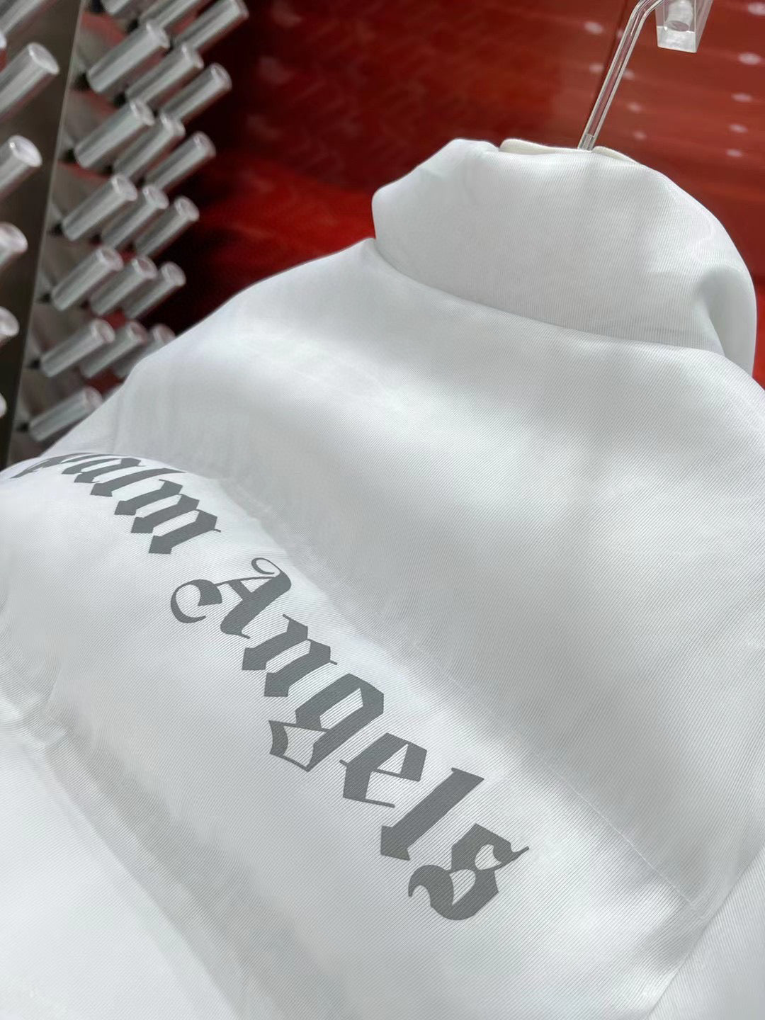 Weiße Jacke