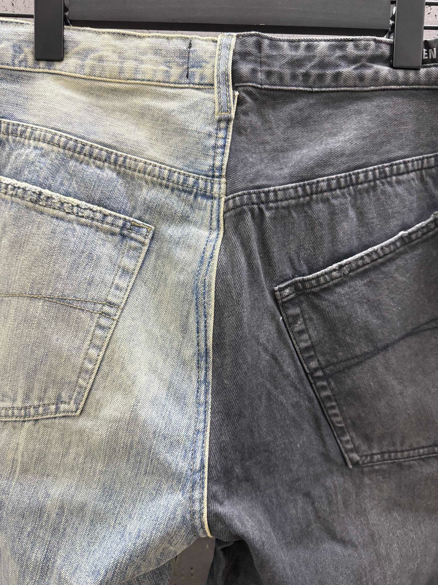 Pantalón negro azul