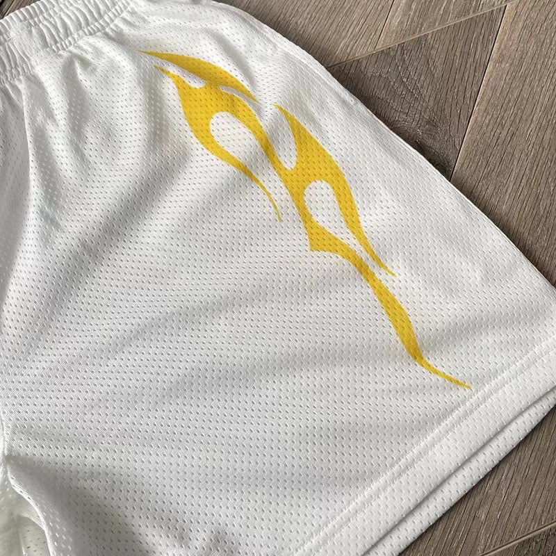 Schwarz-weiße Shorts